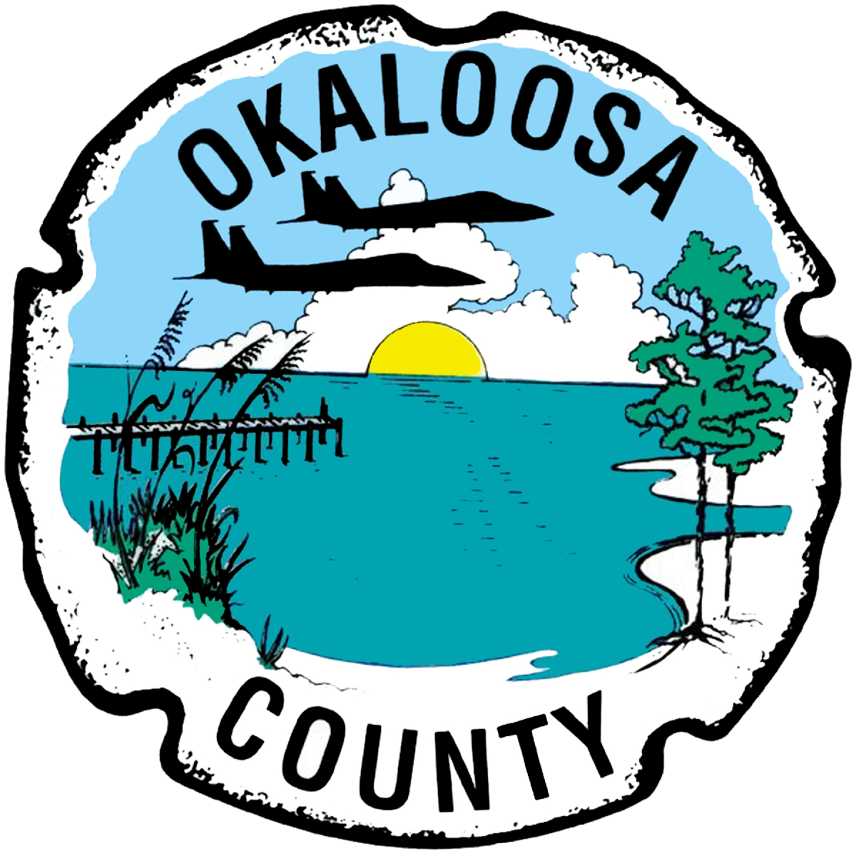 Okaloosa County FL logo